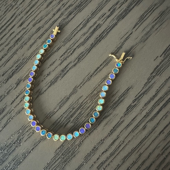 La Kaiser Opal ombré tennis bracelet - Picture 4 of 5